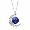 12 Constellations of the Zodiac Moon Protection Necklace Chain Pendant