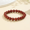 Natural Stone Bead Bracelet, 8mm Round Gemstone