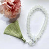 Beaded Tassel Bracelet with Jade Rabbit Charm