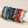 Natural Irregular Shape Crystal Stone Warmth Soothing Bracelet