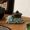 Sleeping Nine-Tailed Fox Tea Pet Figurine