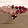 Natural Strawberry Quartz Pixiu Love Bracelet