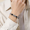Pixiu Silver Beaded Bracelet for Couples
