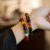 Five Elements Agate Bracelet with Birth Year Charms