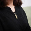 Jade Dragon Phoenix Blessing Harmony Necklace Pendant