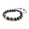 Tiger Eye Strength Fulfillment Bracelet, Stainless Steel Beads