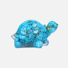 Crystal Gravel Drip Resin Small Turtle Decoration Statue