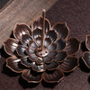 Lotus Incense Burner, Six-Hole Stick Holder