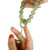 Beaded Tassel Bracelet with Jade Rabbit Charm