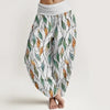 Women's Harem Pants, Cotton Full-Length Yoga Trousers