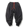 Men's Linen Harem Pants With Drawstring Waist And Pockets