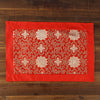 Tibetan Prayer Altar Cloth, Dragon and Lotus Jacquard Mat