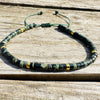 Natural Stone Spacer Bead Bracelet