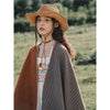 Tibetan Shawl Striped Diamond Pattern Winter Warm Soft Scarf