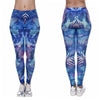 Printed High Waist Yoga Leggings for Women