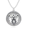 Animal Titanium Steel Chain Necklace Protection Pendant