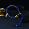 Handwoven Tibetan Style Braided Rope Bracelet