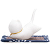 Ceramic Cat Incense Burner Cute Animal Decoration