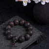Ebony Wood Om Mani Padme Hum Engraved Bracelet