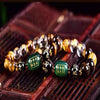 Chinese Zodiac Tiger Eye White Courage Bracelet