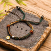 Tibetan Braided Rope Bracelet with Star Charm