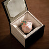 Strawberry Rabbit Ceramic Teacup, Pink Kung Fu Tea Cup