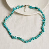 Turquoise Boho Necklace and Jewelry Set with Tassel