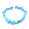 Crystal Chip Bracelet with Clear Center Bead