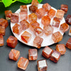 Natural Crystal Cube Beads for DIY Jewelry