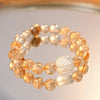 Citrine Tiger Eye Zakiram Goddess of Wealth Bracelet