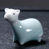 Ceramic Chinese Zodiac Tea Pet, Celadon or Ge Kiln Glaze