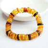 Amber Peace Buckle Bracelet