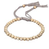 Tibetan Handmade Copper Bead Luck String Bracelet