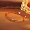 Red String Koi Fish Bracelet with Gold-Tone Charm