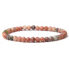4mm Various Stone Crystal Mini Beads Bracelet