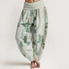 Cotton Women's Harem Pants with Digital Print Designs
