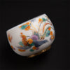 Dragon and Phoenix Ceramic Tea Cup with Auspicious Clouds