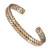 Vintage Magnetic Copper Cuff Bracelet Bangle