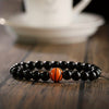 Natural Stone Beaded Bracelet, 8mm