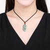 Natural Jade Chinese Zodiac Pendant Necklace
