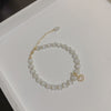 Strawberry Quartz Crystal Bracelet with Pixiu Charm