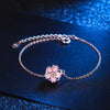 Rotating Cherry Blossom Necklace 925 Sterling Silver