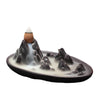 Handcrafted Waterfall Incense Holder Backflow Cone Ceramic Burner