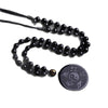 Black Obsidian Taoist Pendant Necklace Keychain