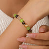 Tiger Eye and Crystal Bead Bracelet for Prosperity