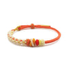 Handmade Braided Chinese Knot Bracelet with Traditional Motifs