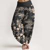 Women's Cotton Harem Pants, Digital Print Floral & Nature Designs