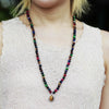 108 Colorful Tiger Eye Mala Necklace and Bracelet