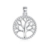 Sterling Silver Tree of Life Pendant Necklace for Women