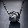 Om Mani Padme Hum Protection Necklace Pendant
